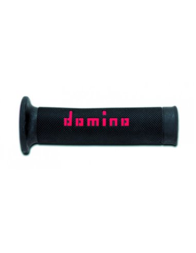 PUÑOS DE MOTO RACING NEGRO/ROJO