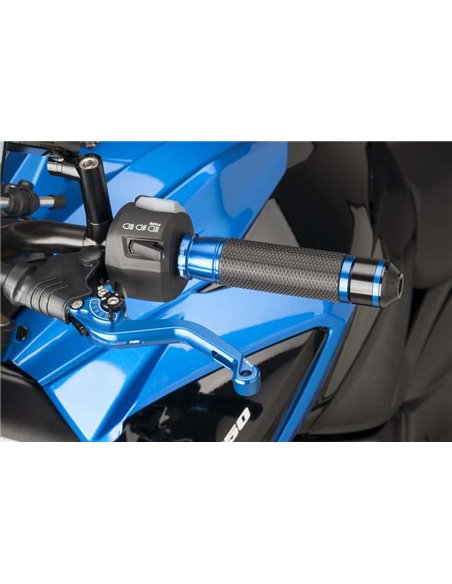 PUÑOS DE MOTO HI-TECH ASCENT AZUL