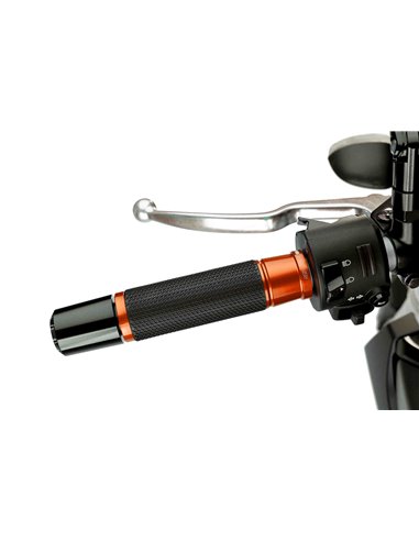 PUÑOS DE MOTO HI-TECH ASCENT NARANJAS