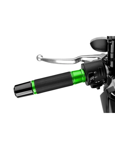PUÑOS DE MOTO HI-TECH ASCENT VERDES