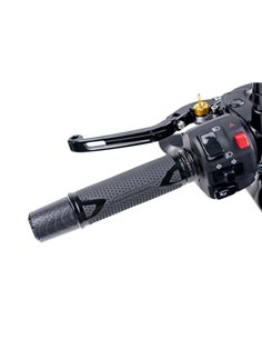 PUÑOS DE MOTO HI-TECH RADIKAL NEGRO 123mm