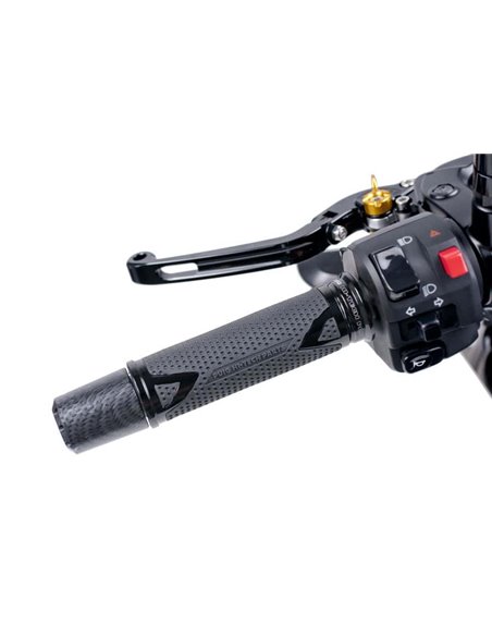 PUÑOS DE MOTO HI-TECH RADIKAL NEGRO 123mm