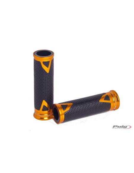 PUÑOS DE MOTO HI-TECH RADIKAL DORADO 123mm