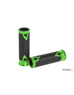 PUÑOS DE MOTO HI-TECH RADIKAL VERDE 123mm 2