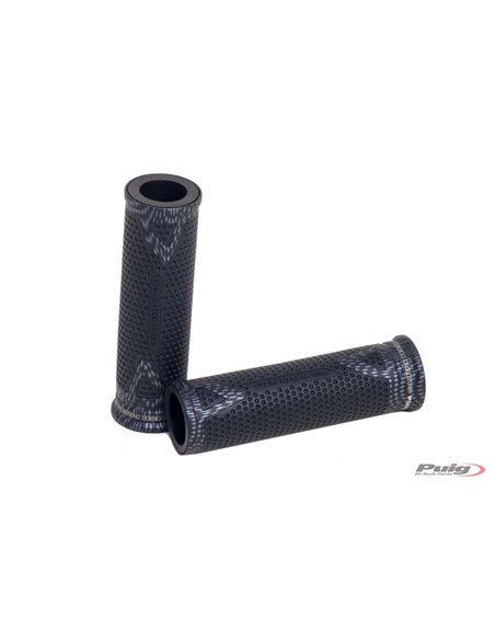 PUÑOS DE MOTO HI-TECH RADIKAL SIMIL CARBONO 119mm