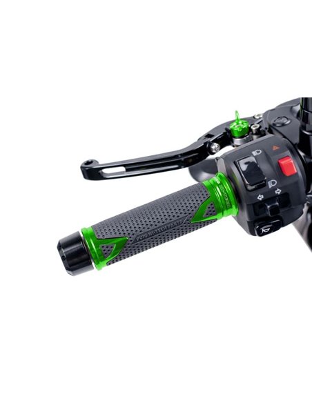 PUÑOS DE MOTO HI-TECH RADIKAL VERDE 119mm