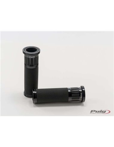 PUÑOS DE MOTO HI-TECH RACING NEGRO 119 mm