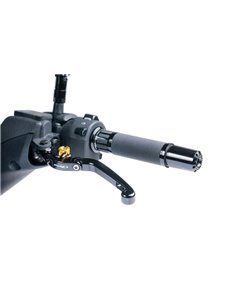 PUÑOS DE MOTO HI-TECH RACING NEGRO 119 mm 2