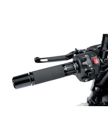 PUÑOS DE MOTO HI-TECH RACING NEGRO 119 mm