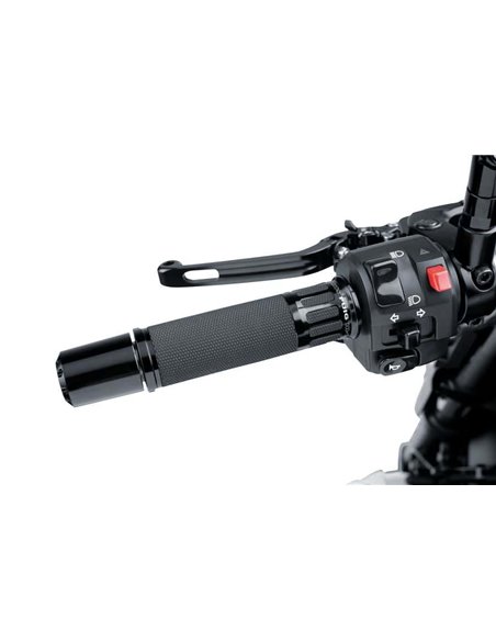 PUÑOS DE MOTO HI-TECH RACING NEGRO 119 mm
