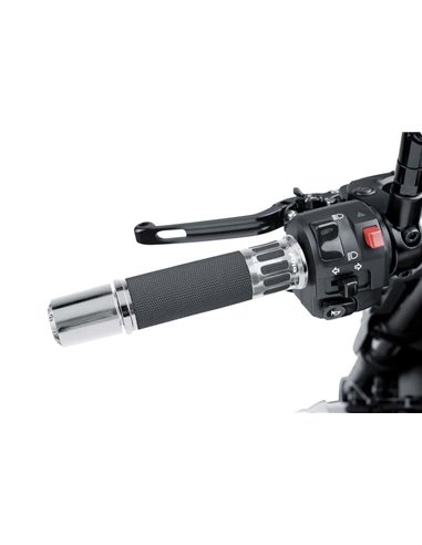PUÑOS DE MOTO HI-TECH RACING PLATA 119 mm