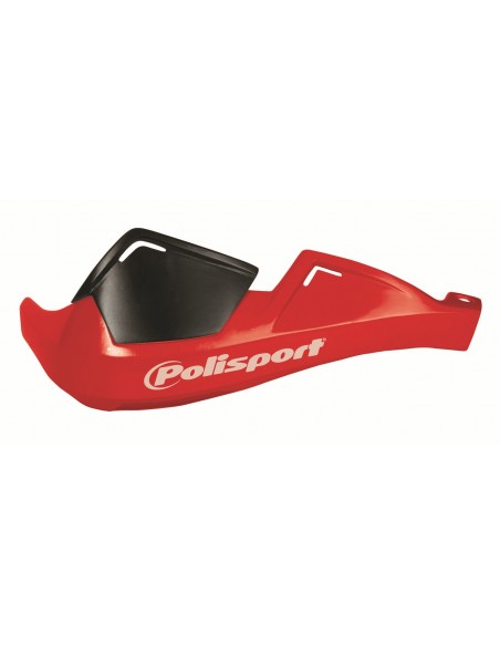 PARAMANOS POLISPORT EVO PLUS ROJO + KIT DE MONTAJE