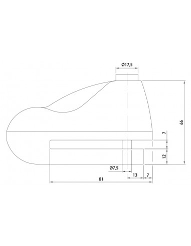 ANTIRROBO DE DISCO CON ALARMA