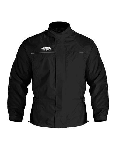 CHAQUETA CHUBASQUERO DE MOTO PARA AGUA NEGRO