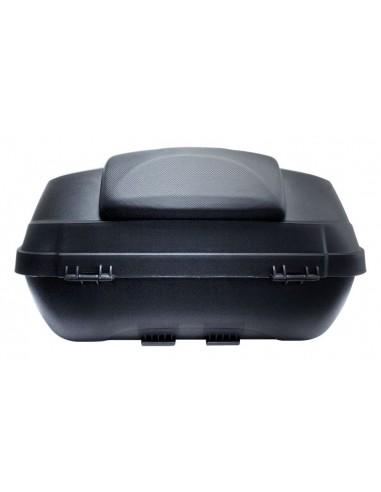 MALETA MOTO 52 LITROS + PARRILLA Y TORNILLERIA + TAPA SIMIL CARBONO + RESPALDO DE REGALO