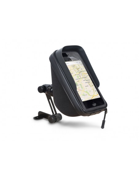 SOPORTE DE MOTO SHAD PARA RETROVISOR CON BOLSILLO 18cm x 9cm