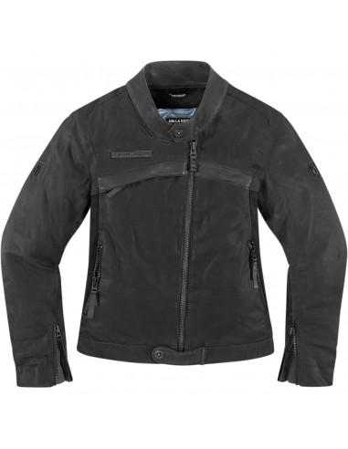 CAZADORA ICON 1000 HELLA 1000 MUJER NEGRA