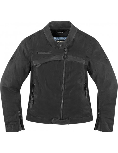 CAZADORA ICON 1000 HELLA 1000 MUJER NEGRA